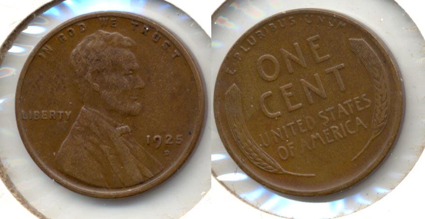 1925-D Lincoln Cent EF-40