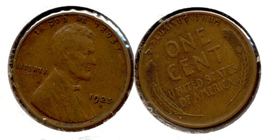 1925-D Lincoln Cent EF-40 a