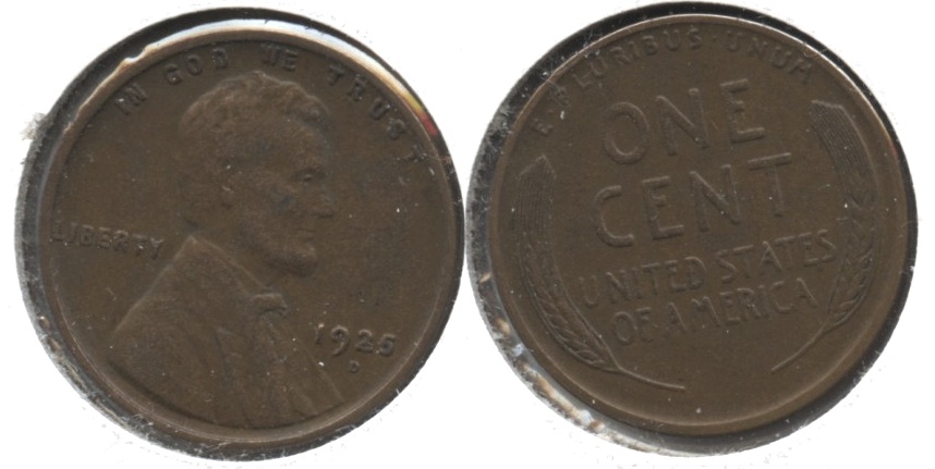 1925-D Lincoln Cent EF-40 #c