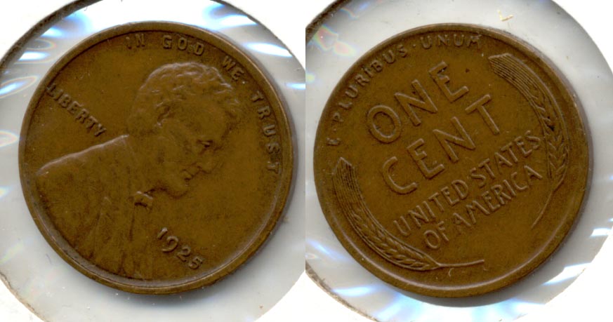 1925 Lincoln Cent AU-53 a