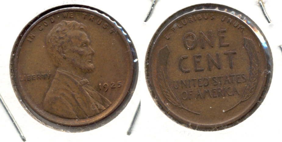 1925 Lincoln Cent AU-55 a