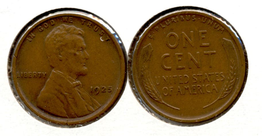 1925 Lincoln Cent AU-55 c