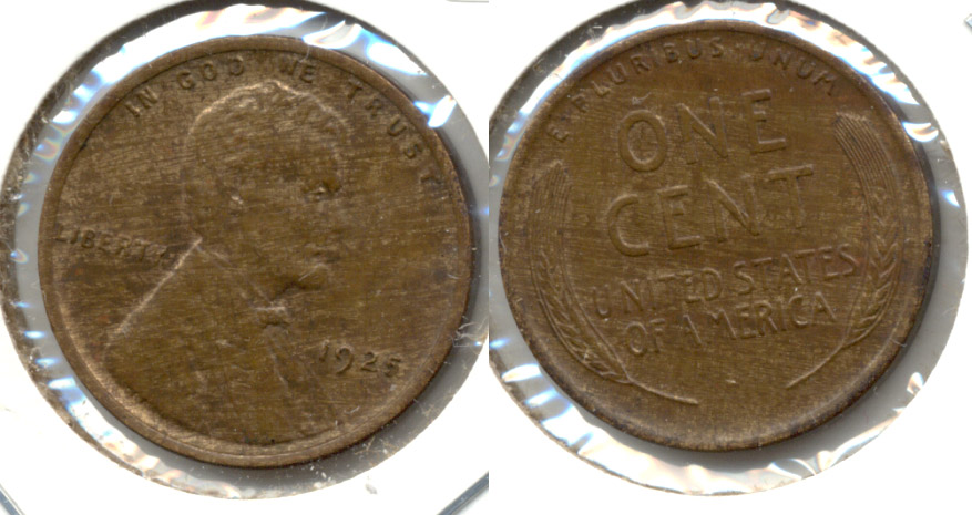1925 Lincoln Cent MS-60 Brown