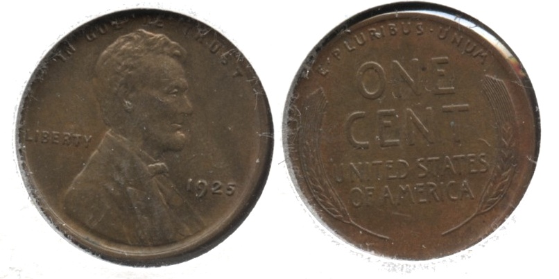 1925 Lincoln Cent MS-63 Brown #a