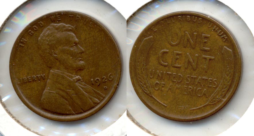 1926-D Lincoln Cent EF-40 e