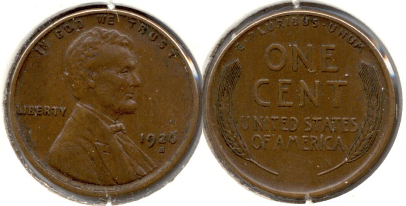 1926-S Lincoln Cent EF-40 c