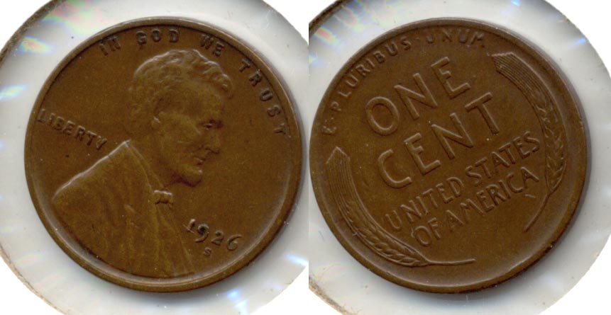 1926-S Lincoln Cent EF-40 k