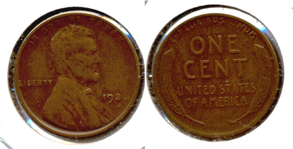 1926-S Lincoln Cent EF-40 m
