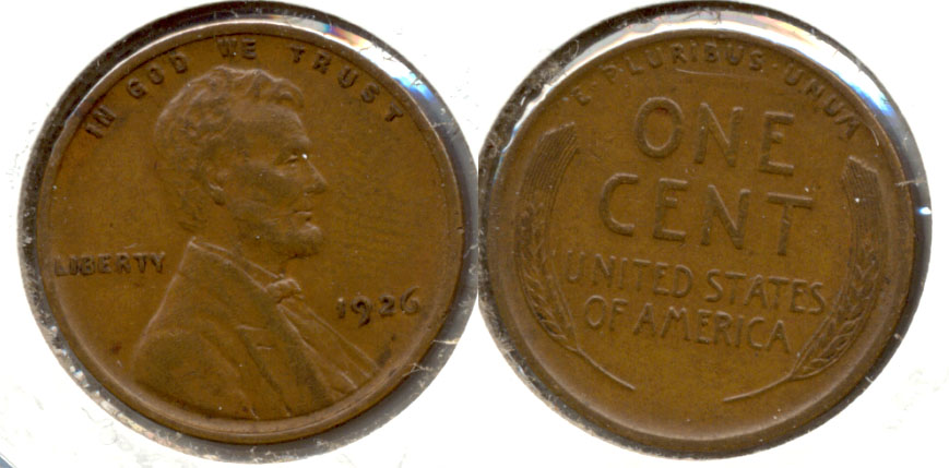 1926 Lincoln Cent AU-50 c