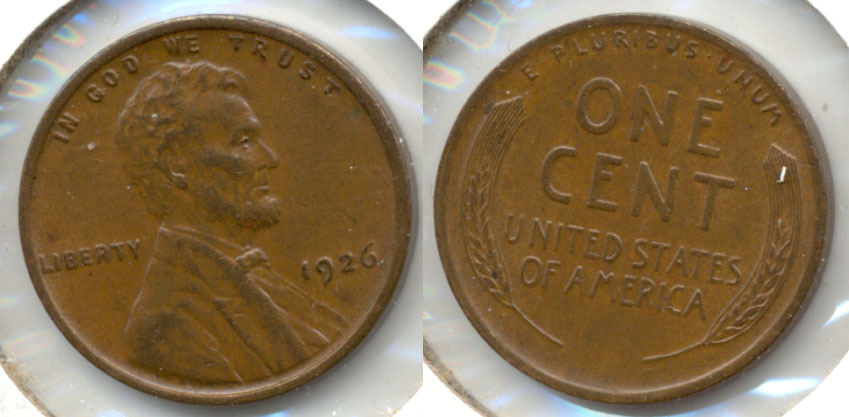1926 Lincoln Cent AU-55 a