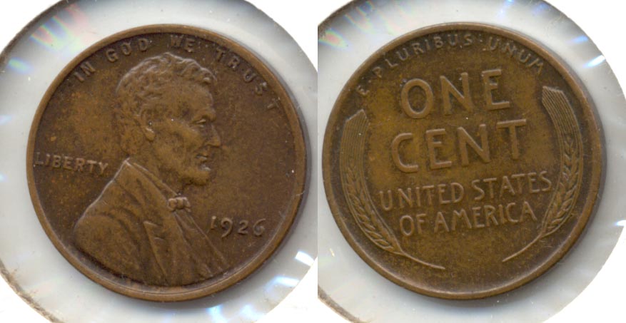 1926 Lincoln Cent AU-58 b