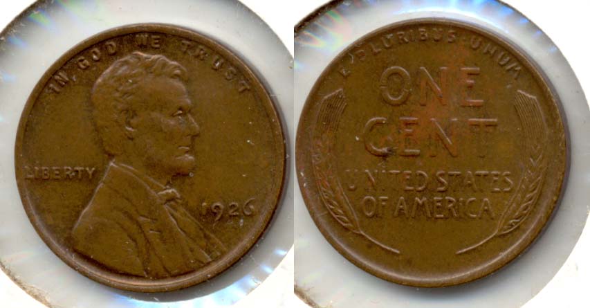 1926 Lincoln Cent MS-63 Brown b