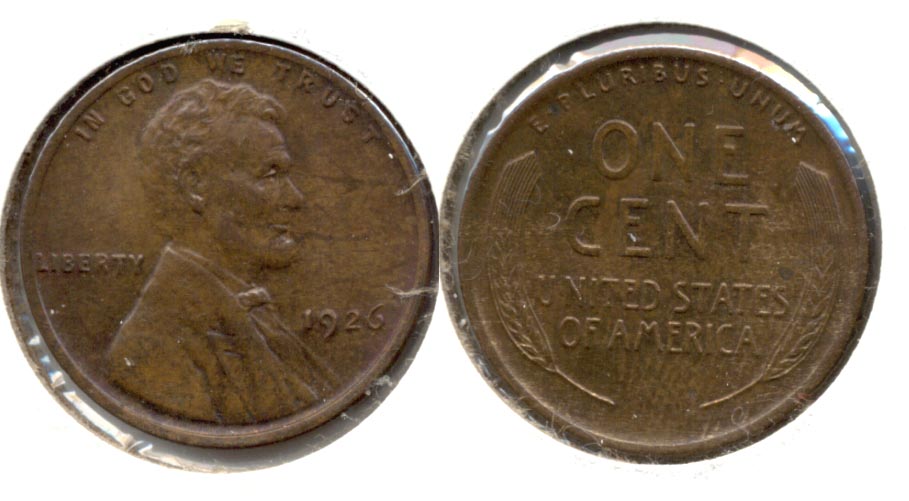1926 Lincoln Cent MS-63 Brown c