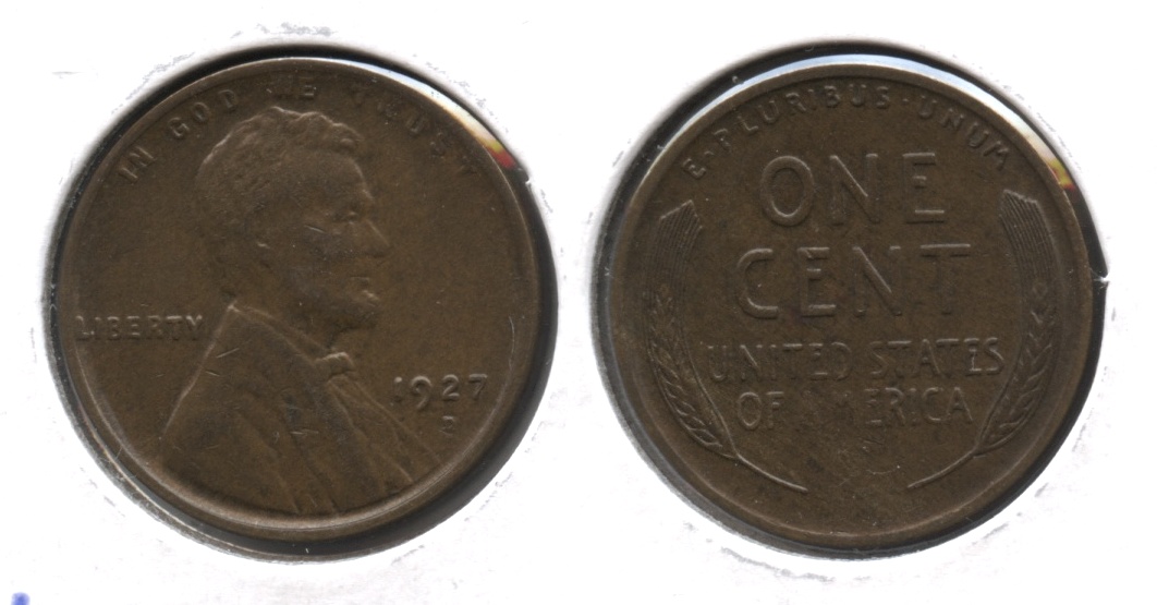 1927-D Lincoln Cent AU-55