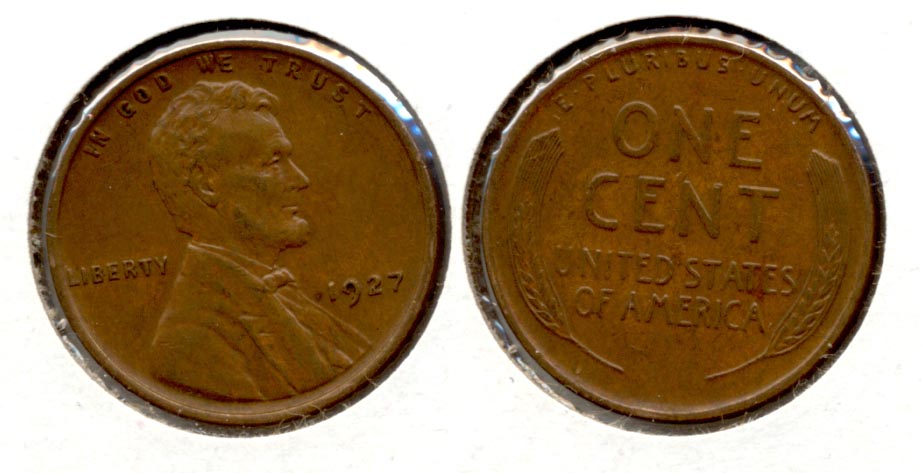 1927 Lincoln Cent AU-55 f