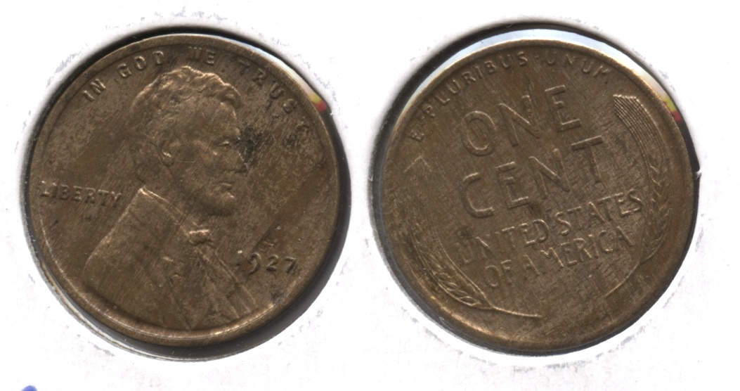 1927 Lincoln Cent AU-55 #n
