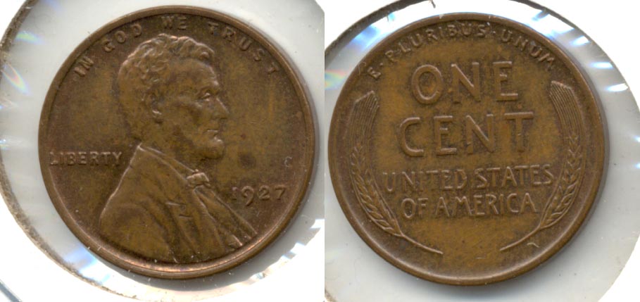 1927 Lincoln Cent AU-58 a