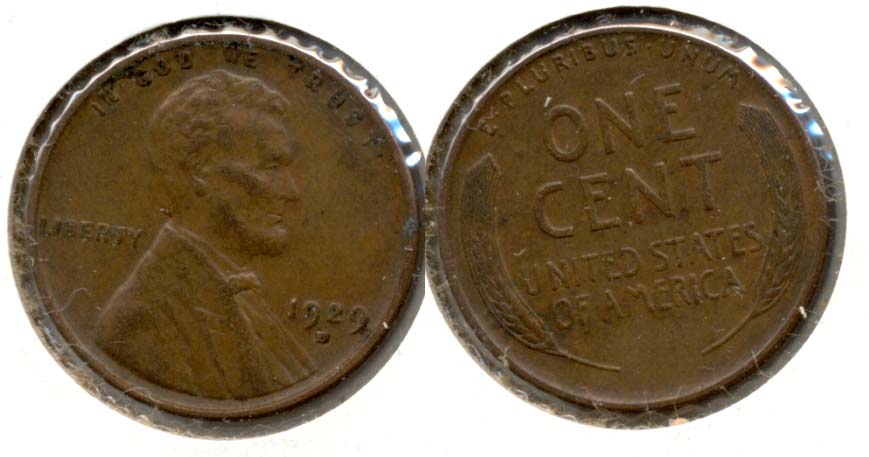 1929-D Lincoln Cent AU-50 k