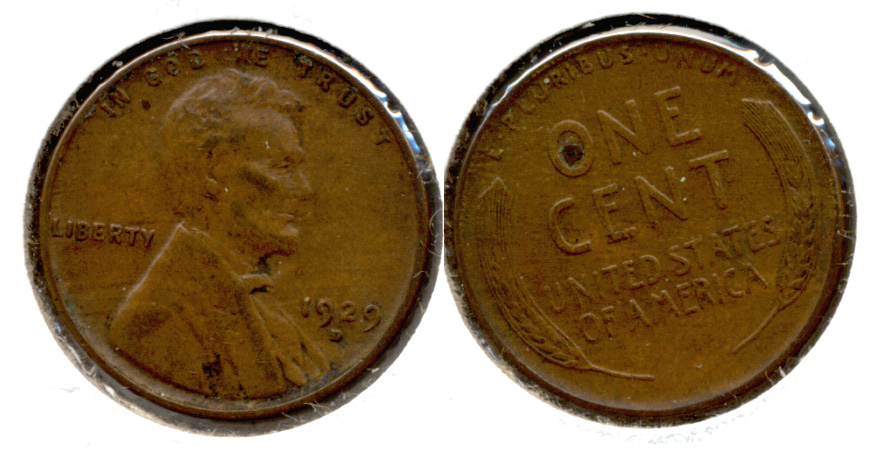 1929-D Lincoln Cent EF-40 m