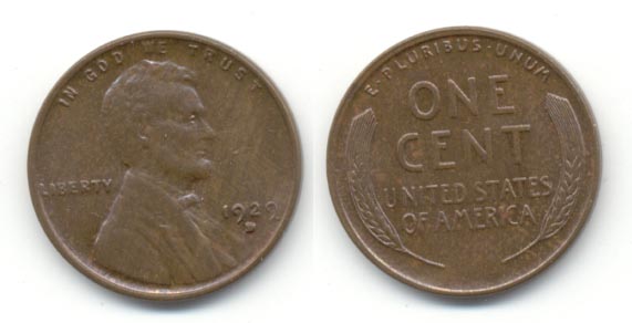 1929-D Lincoln Cent MS-63 Brown