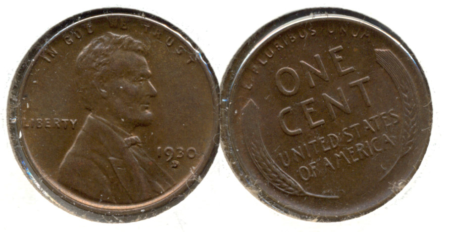 1930-D Lincoln Cent MS-63 Brown a