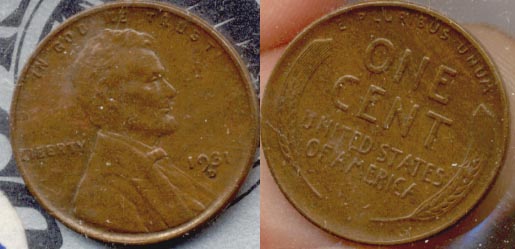 1931-D Lincoln Cent AU-50