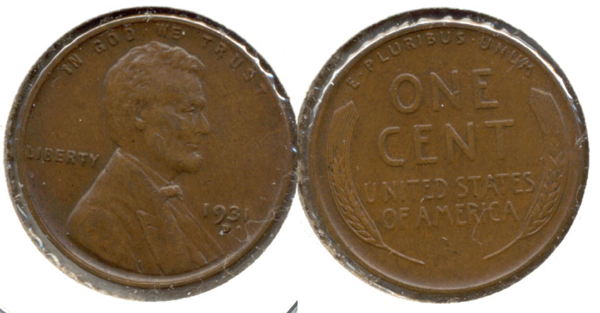 1931-D Lincoln Cent AU-50 c