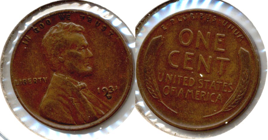 1931-D Lincoln Cent EF-40 e