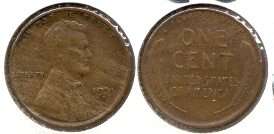 1931-D Lincoln Cent EF-45