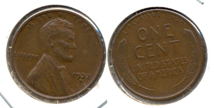 1932-D Lincoln Cent AU-50