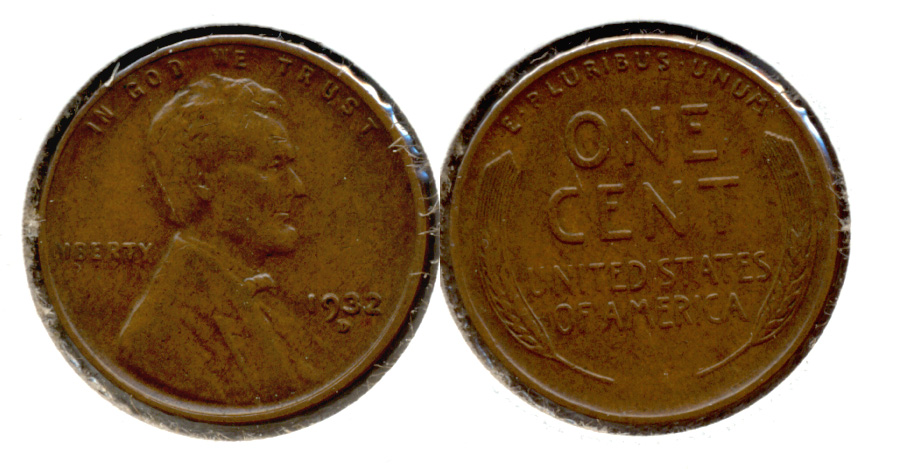 1932-D Lincoln Cent AU-50 c
