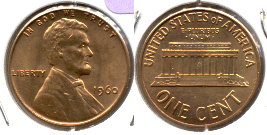 1960 Small Date Lincoln Memorial Cent Mint State