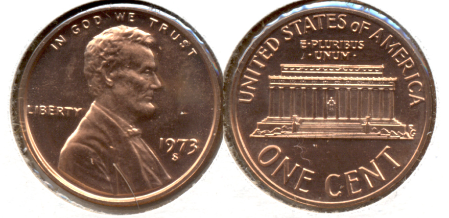 1973-S Lincoln Memorial Cent Proof