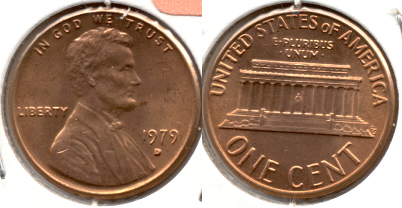 1979-D Lincoln Memorial Cent Mint State