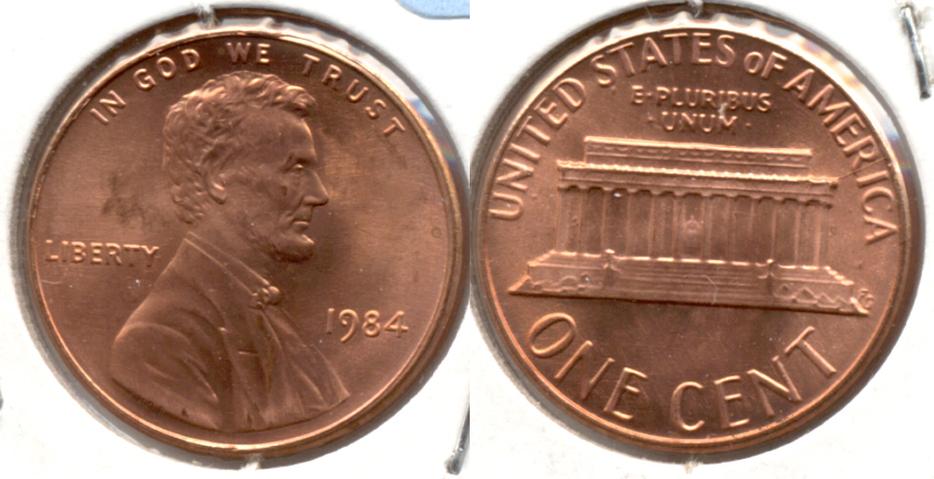 1984 Lincoln Memorial Cent Mint State