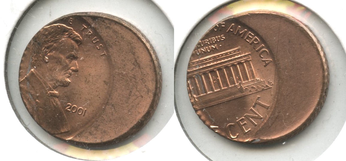 2001 Lincoln Memorial Cent Off Center