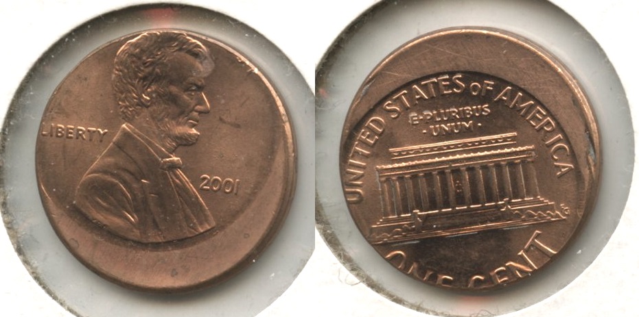 2001 Lincoln Memorial Cent Off Center #a