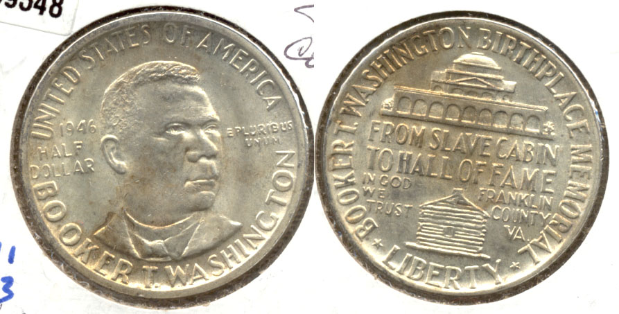 1946 Booker T Washington Commemorative Half Dollar MS-63