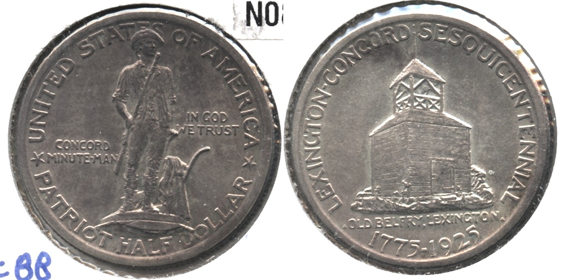 1925 Lexington Commemorative Half Dollar MS-64