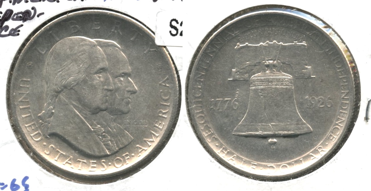 1926 Sesquicentennial Commemorative Half Dollar AU-53