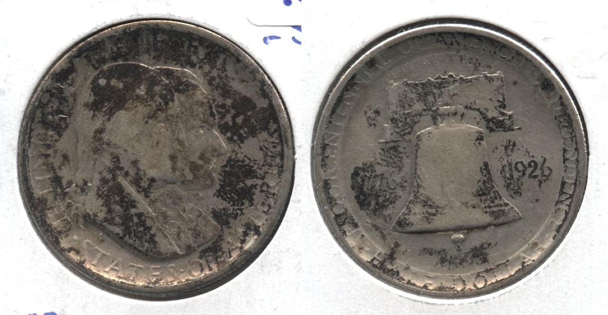 1926 Sesquicentennial Commemorative Half Dollar VF-20