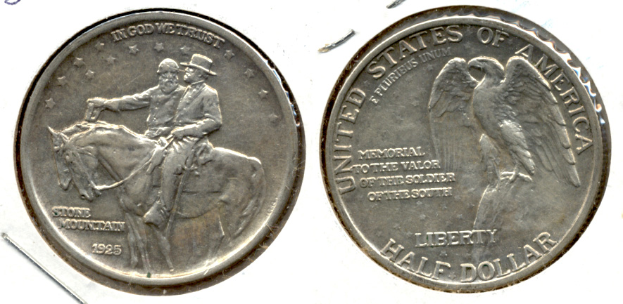 1925 Stone Mountain Commemorative Half Dollar EF-40