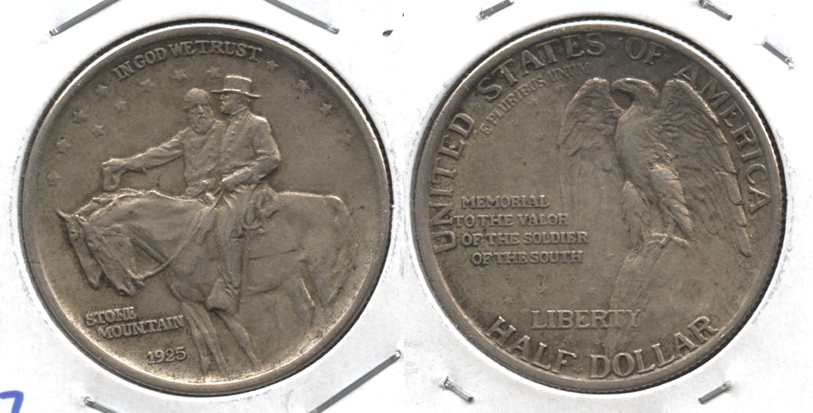 1925 Stone Mountain Commemorative Half Dollar EF-40 #g