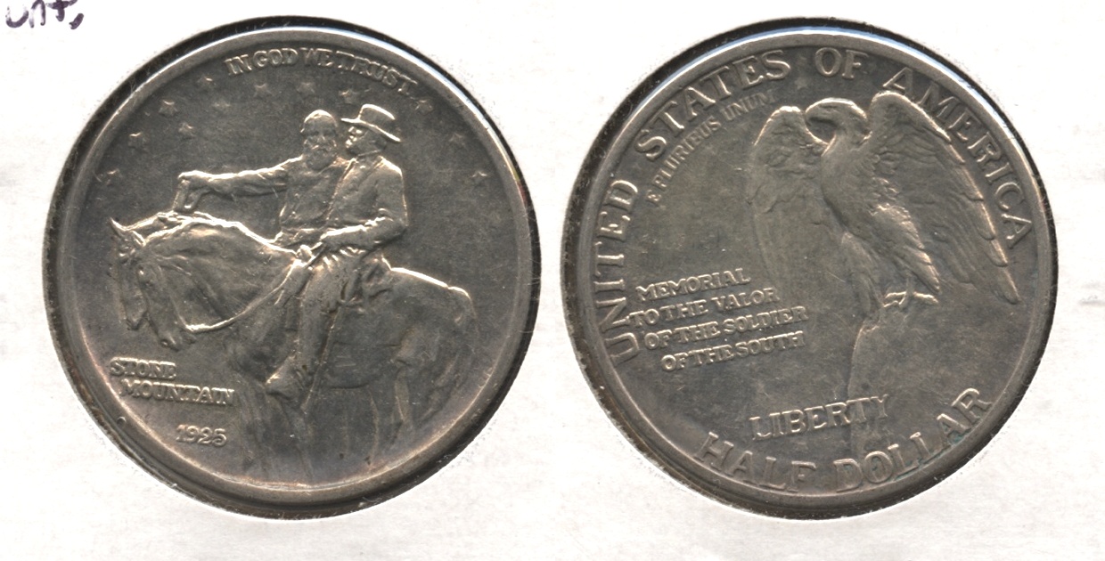 1925 Stone Mountain Commemorative Half Dollar EF-40 #m