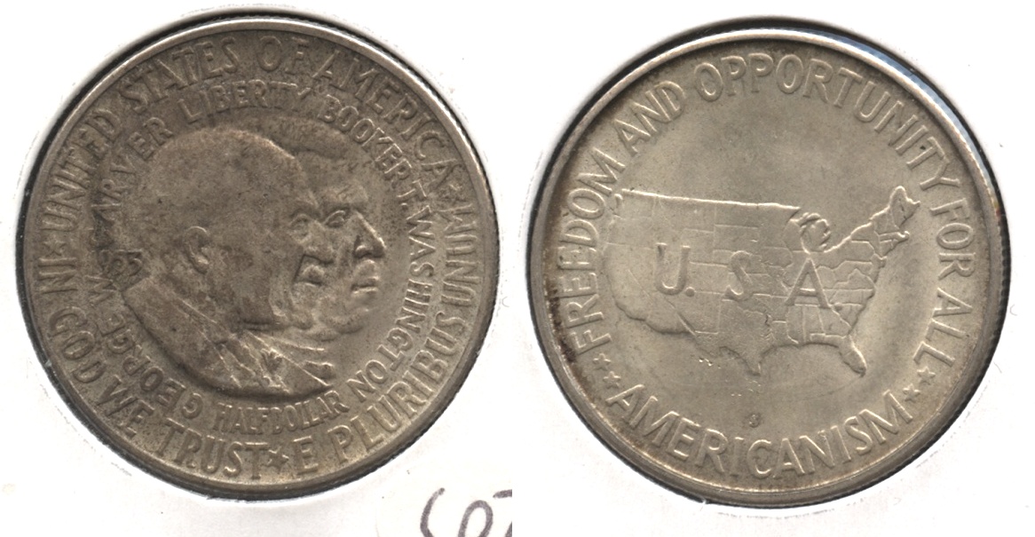 1953-S Washington Carver Commemorative Half Dollar MS-60 #a