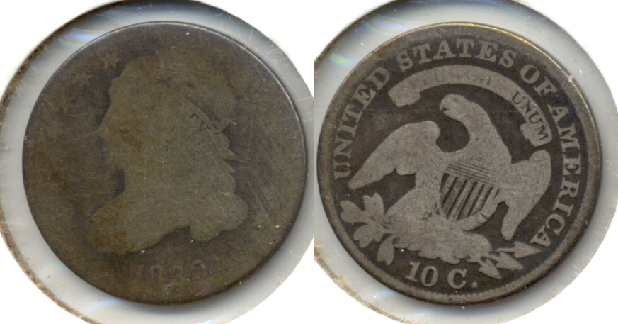 1830 Capped Bust Dime Fair-2