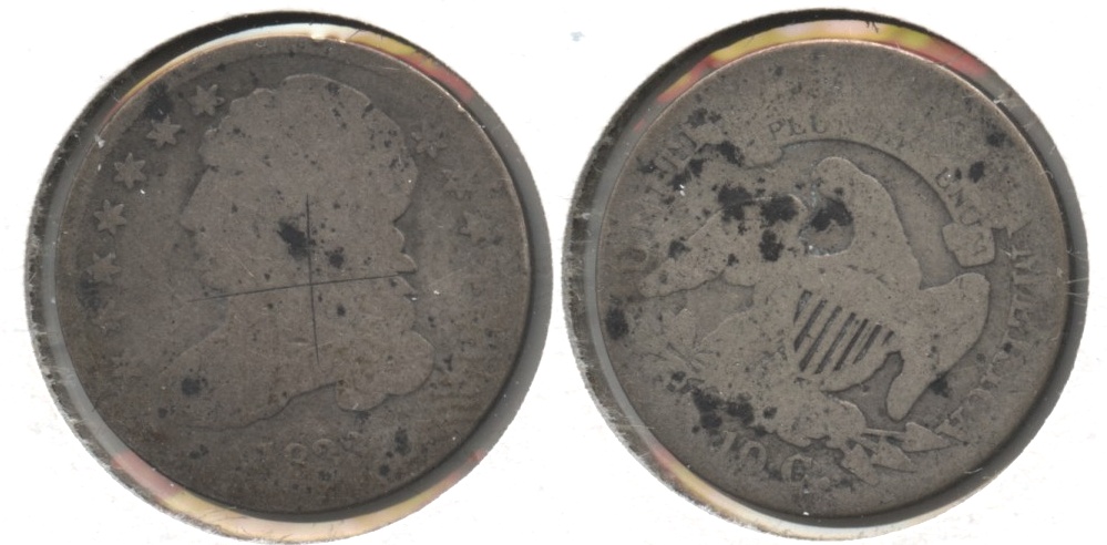 1833 Capped Bust Dime Fair-2