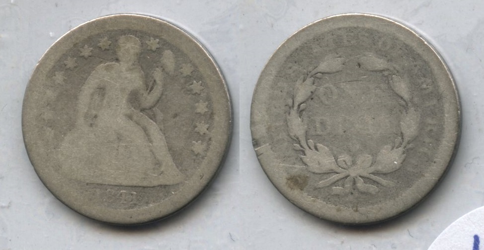 1841-O Seated Liberty Dime AG-3 #a