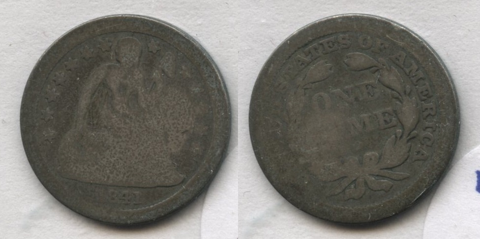 1841-O Seated Liberty Dime AG-3 #c