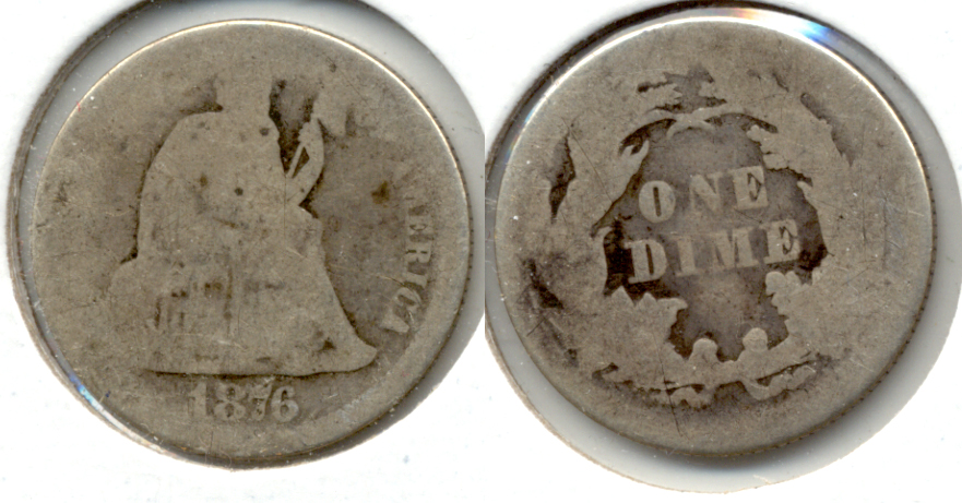 1876 Seated Liberty Dime Fair-2